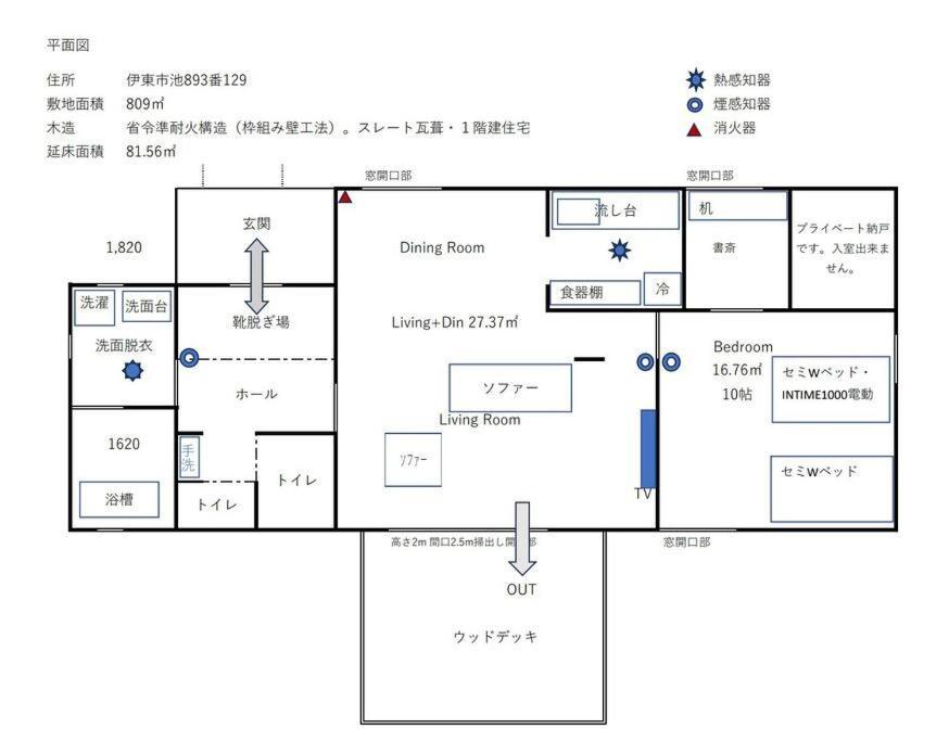 Holiday home 伊豆高原 桜並木通りに面したコテージjiro's *